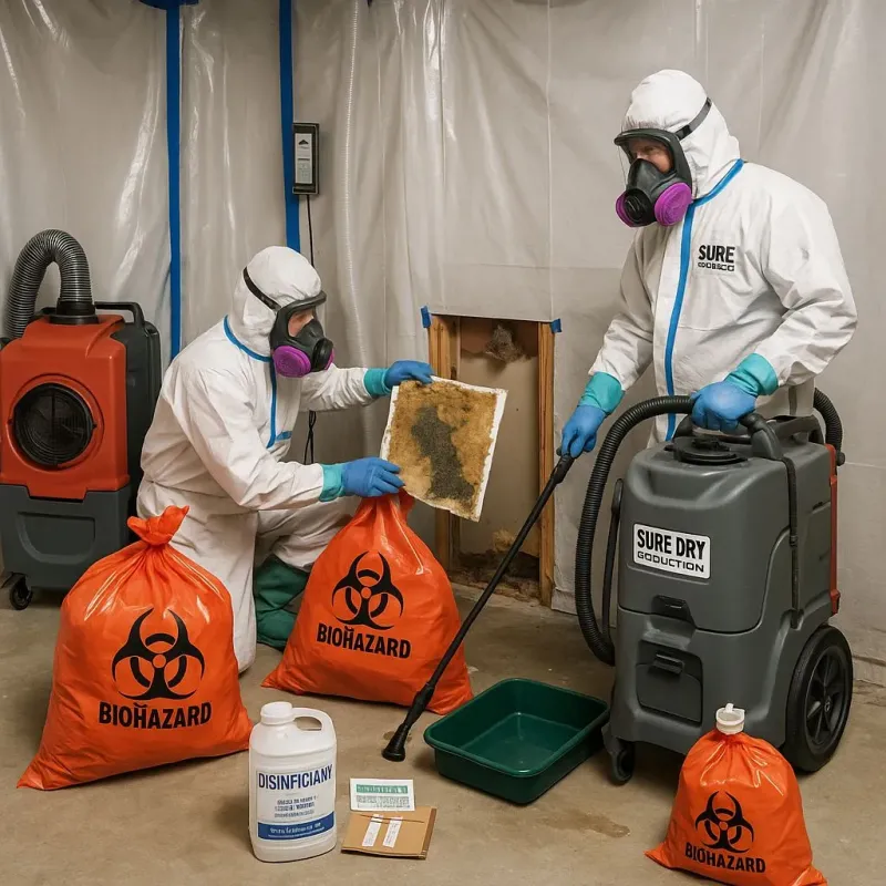Contaminated Water Handling Protocols process in Thunderbolt, GA