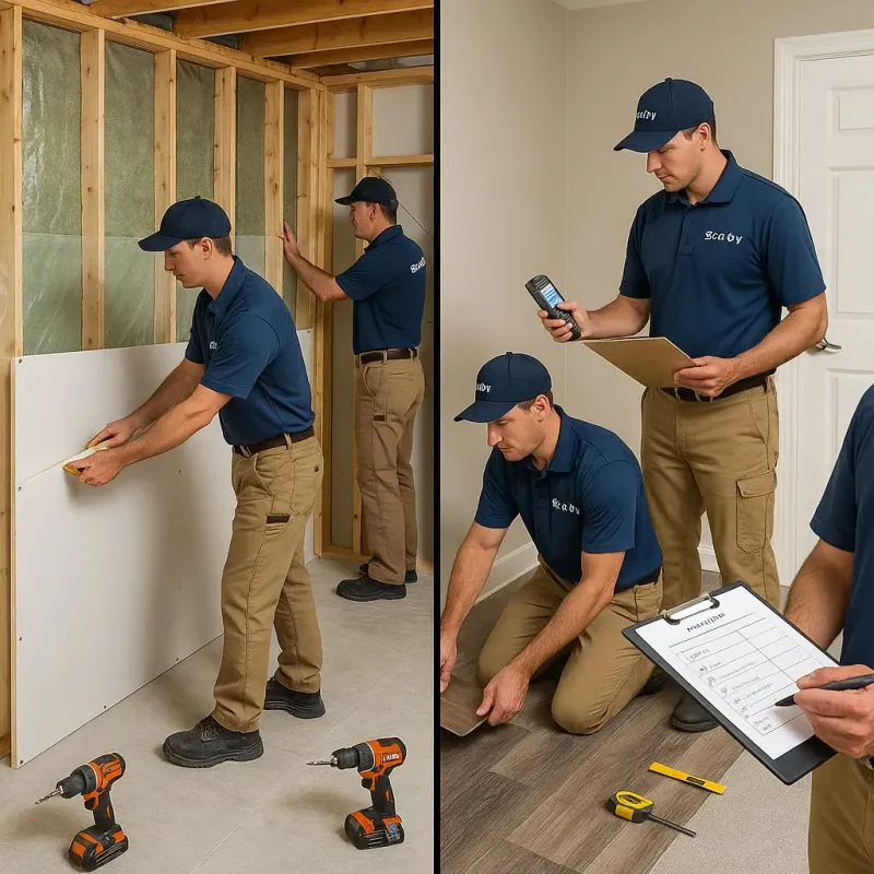Repairs and Reconstruction process in Thunderbolt, GA