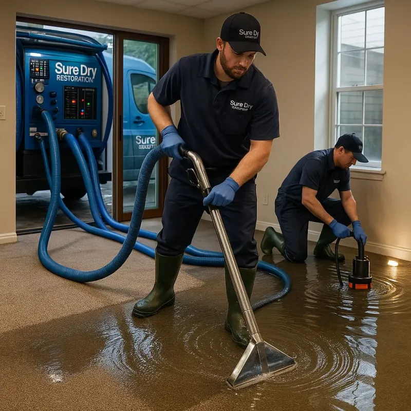Water Extraction and Removal process in Thunderbolt, GA